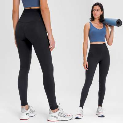 Lulu autumn and winter new align high waist hip lifting yoga pants with built-in pocket  sports fitness full length leggings