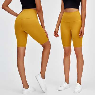 2020 Lulu align summer new ultra high waist lift hip yoga pants double-layer brushed hairly elastic running sports yoga leggings